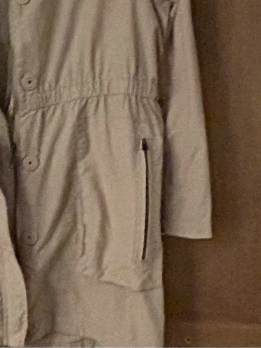 Ami Women's Tan Utility Jacket with Cinch Waist Size 1X - Picture 5 of 8